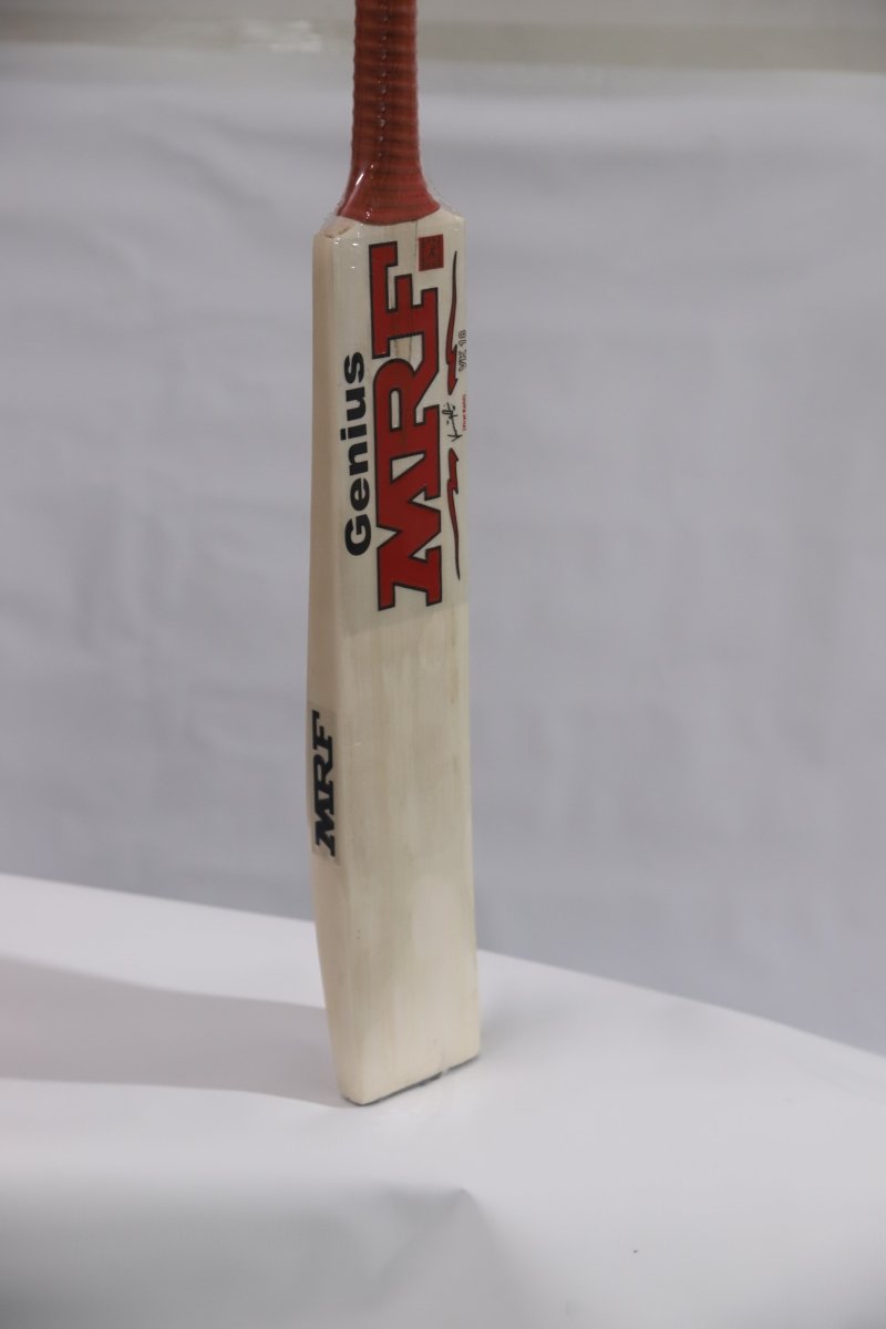MBM Sports GENIUS MRF Edition Hard Ball Cricket Bat-A Grade Kashmir Willow | Full Cane Handle | Lightweight 1180–1200g | Fully Knocked for Power Hitters