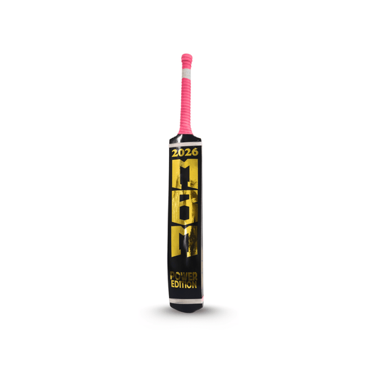 MBM 2026 Power Edition Tape Ball Bat – 2 inch Thick Bottom | Coconut Wood | Ultra-Light 750g | 36 Inches Height