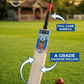 MBM Power Edition Hardball Cricket Bat – A Grade Kashmir Willow | Full Cane Handle | Lightweight 1200g | Fully Knocked for Power Hitting