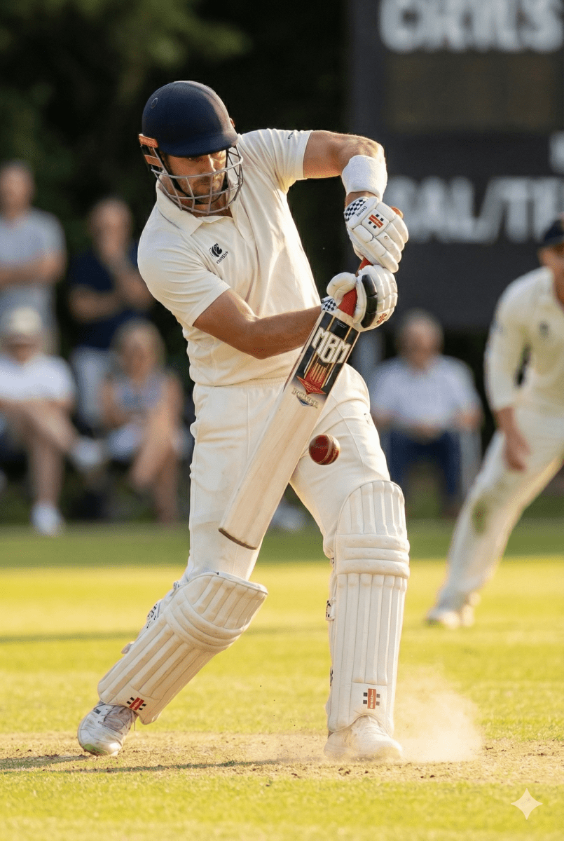 MBM Power Edition Hardball Cricket Bat – A Grade Kashmir Willow | Full Cane Handle | Lightweight 1200g | Fully Knocked for Power Hitting