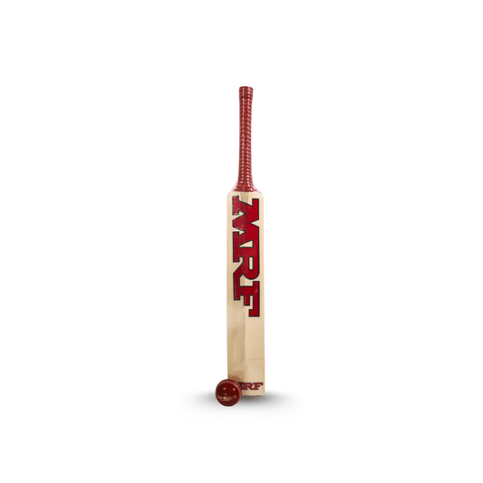 MBM Sports GENIUS MRF Edition Hard Ball Cricket Bat-A Grade Kashmir Willow | Full Cane Handle | Lightweight 1180–1200g | Fully Knocked for Power Hitters