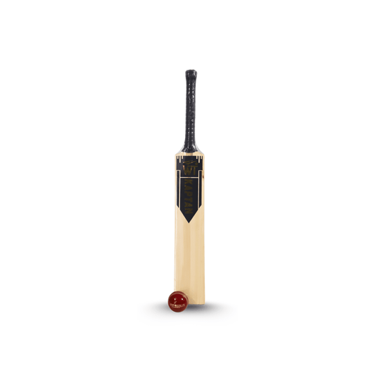 MBM Sports WT Kaptan Edition Hard Ball Bat – A-Grade Kashmir Willow | Full Cane Handle | Lightweight 1200g | Fully Knocked for Power Hitting